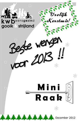 Kaft van Mini Raak 201212